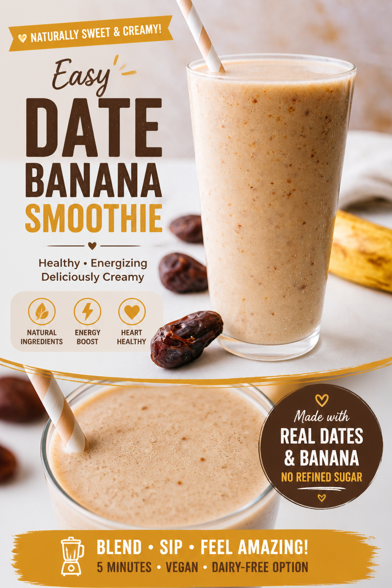 Delicious Date-Sweetened Smoothie Recipes for Guilt-Free Treats