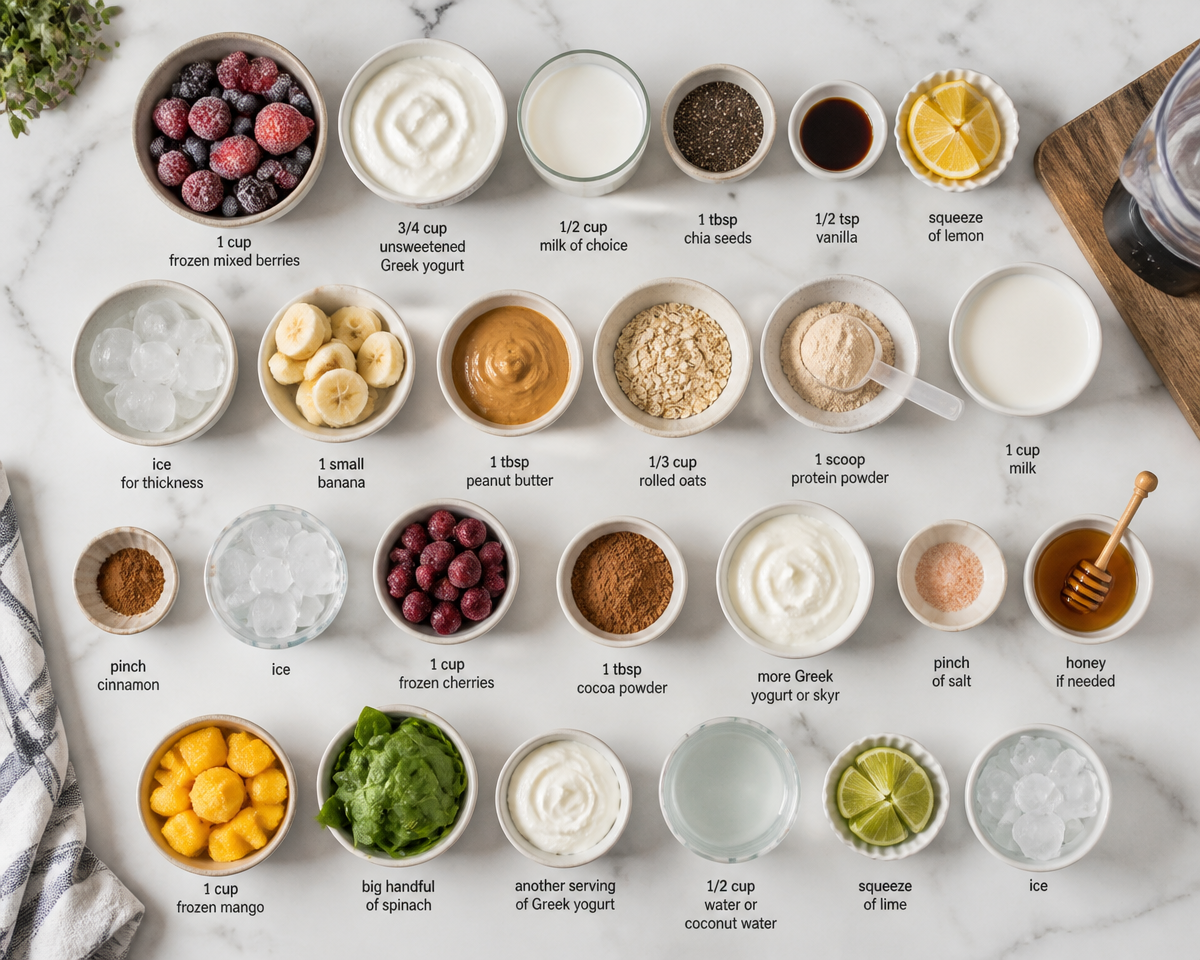 Protein smoothie recipes for weight loss