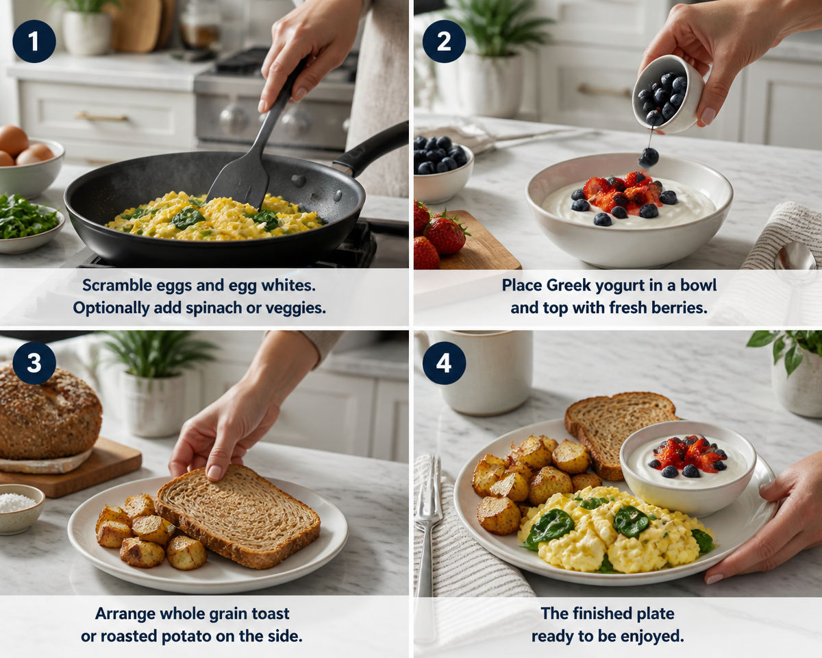 Boost Your Day with a High-Protein Breakfast for Energy