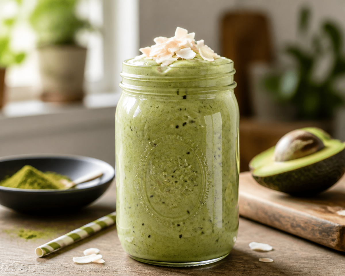 Matcha protein smoothie recipe