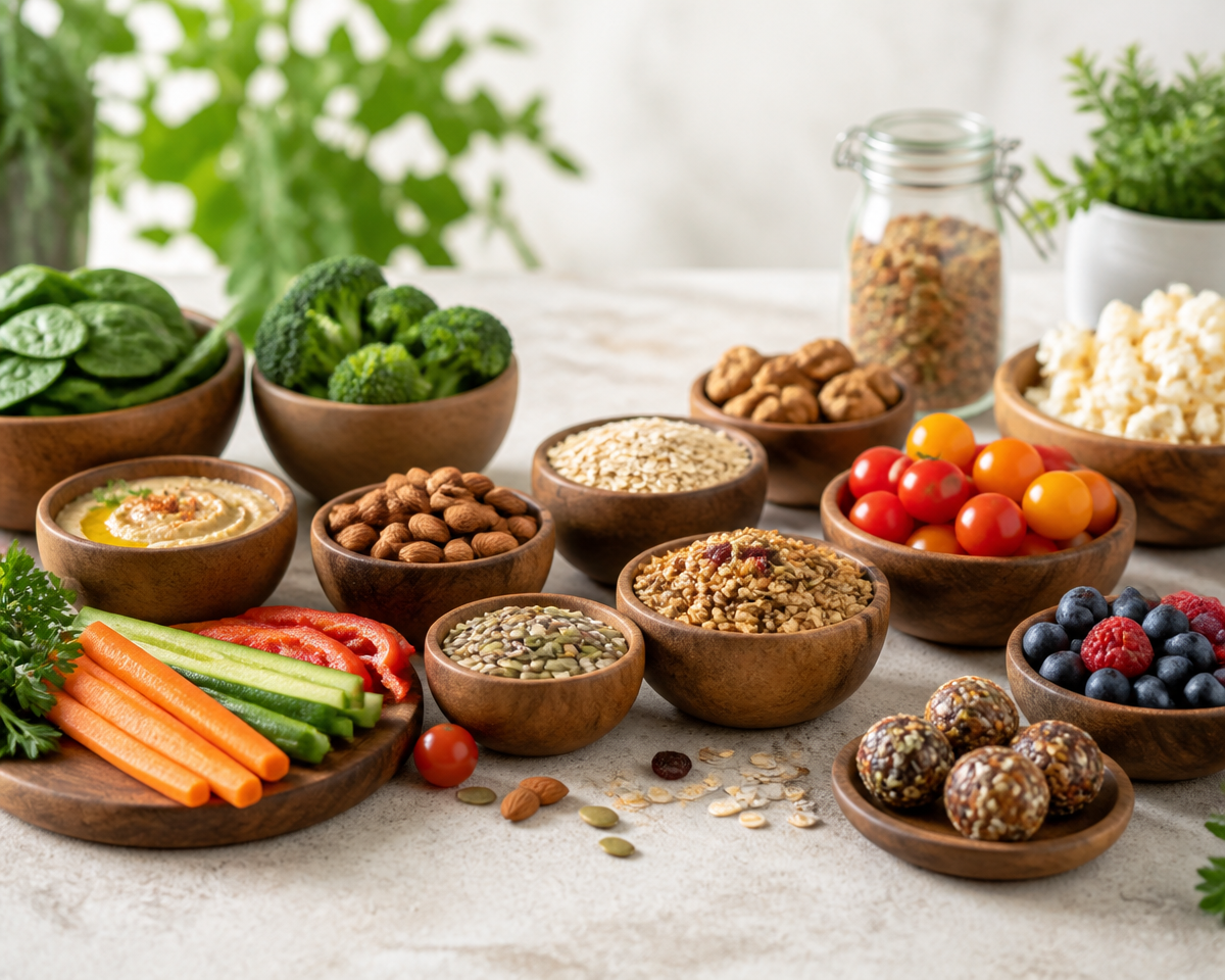 High-fiber snack ideas