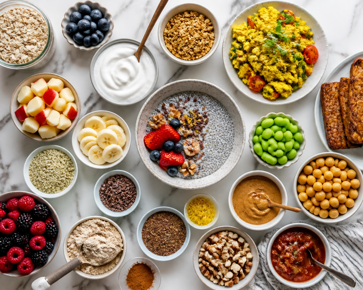 Plant-Based Protein Breakfast Bowls You'll Love to Start Your Day