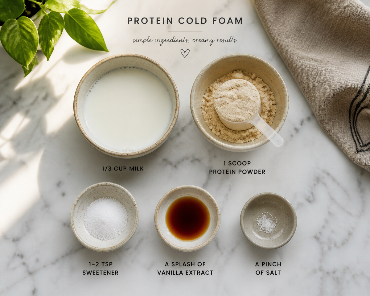 Delicious Protein Cold Foam Recipe at Home You'll Love