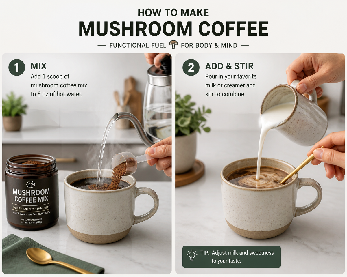 Unlocking the Secrets of Functional Mushroom Coffee Benefits