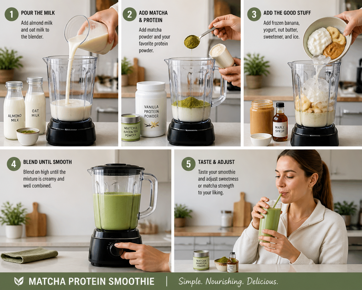 Delicious Matcha Protein Smoothie Recipe for a Quick Boost