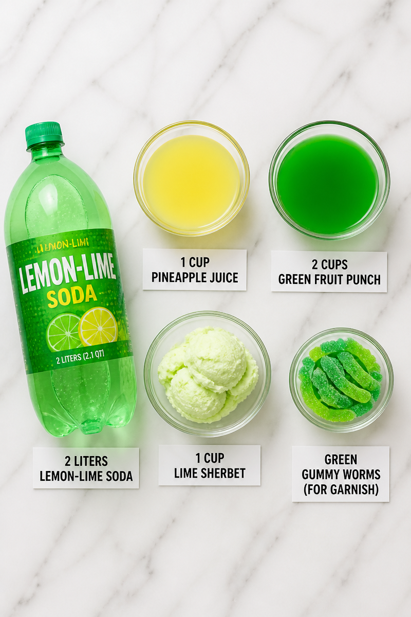 Green Witches Brew Party Punch