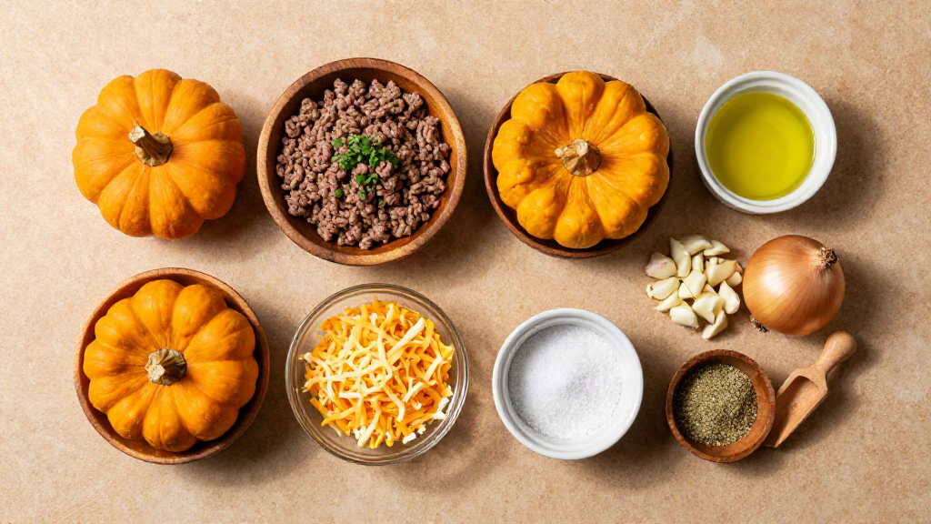 Stuffed Patty Pan Squash with Ground Beef - Easy Recipe stuffed patty pan squash Stuffed Patty Pan Squash with Ground Beef - Easy Recipe