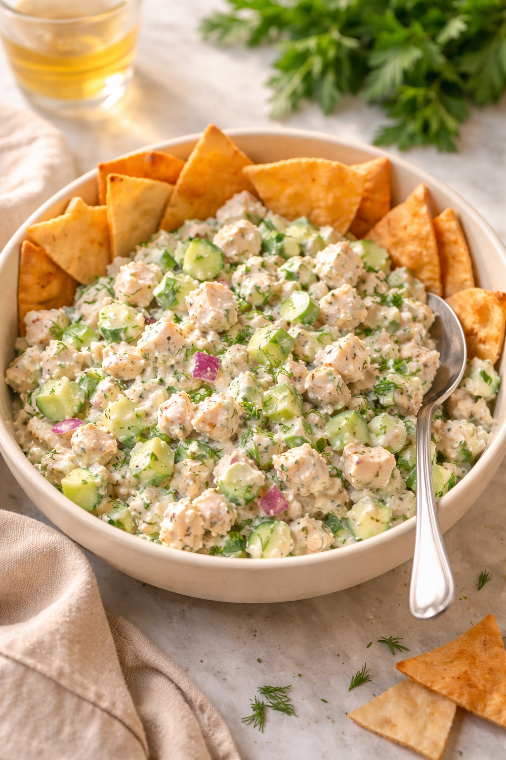 Tzatziki Chicken Salad