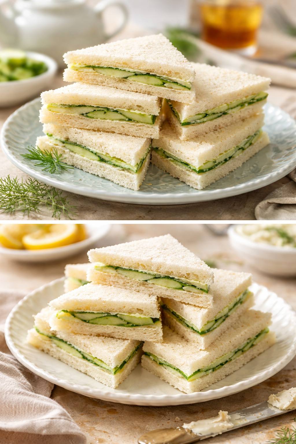 Cucumber Tea Sandwiches