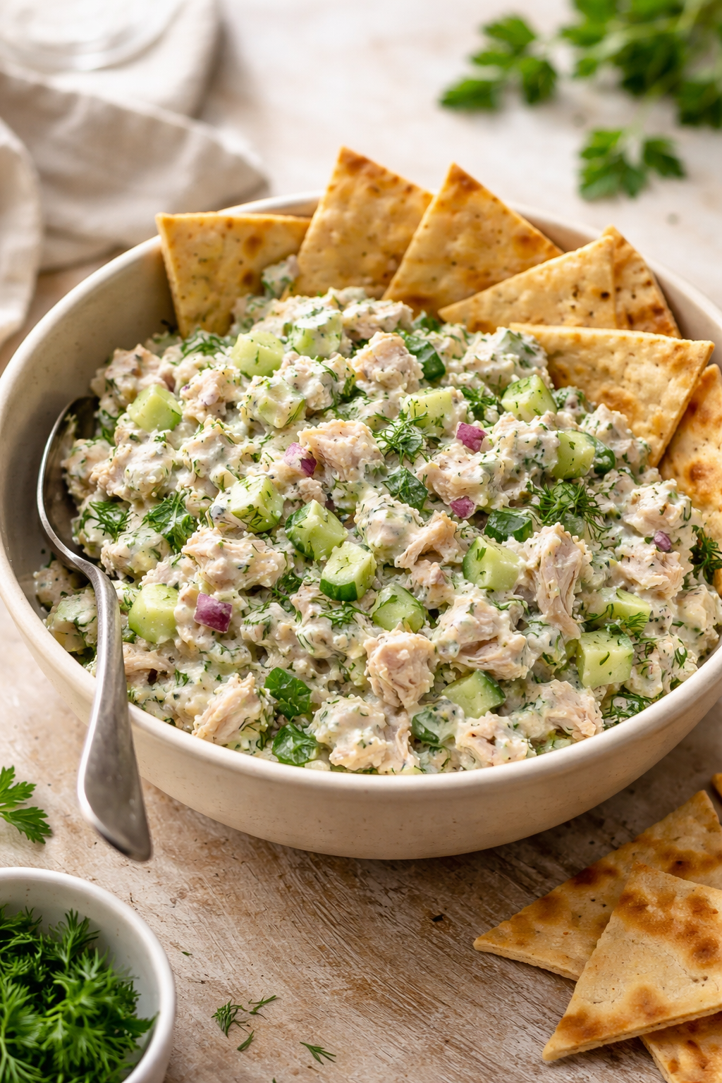 Tzatziki Chicken Salad