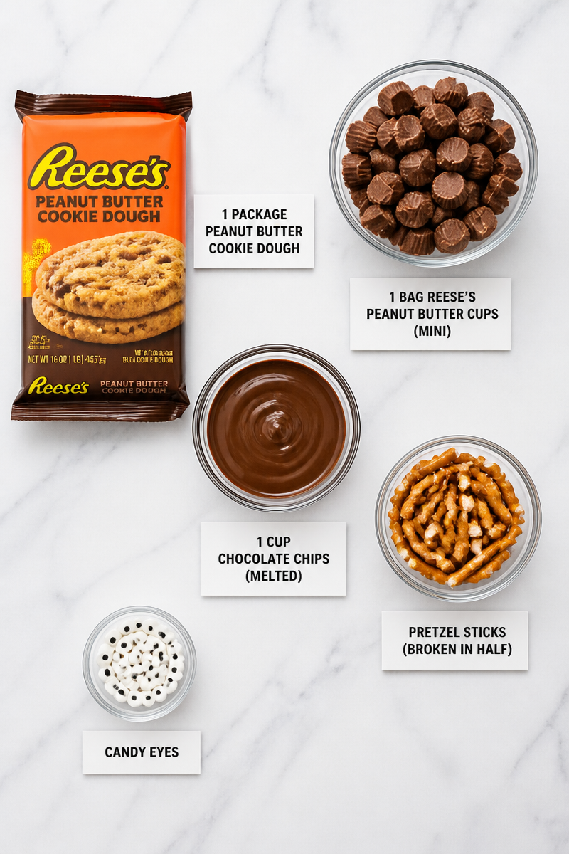 Chocolate Peanut Butter Spider Cookie