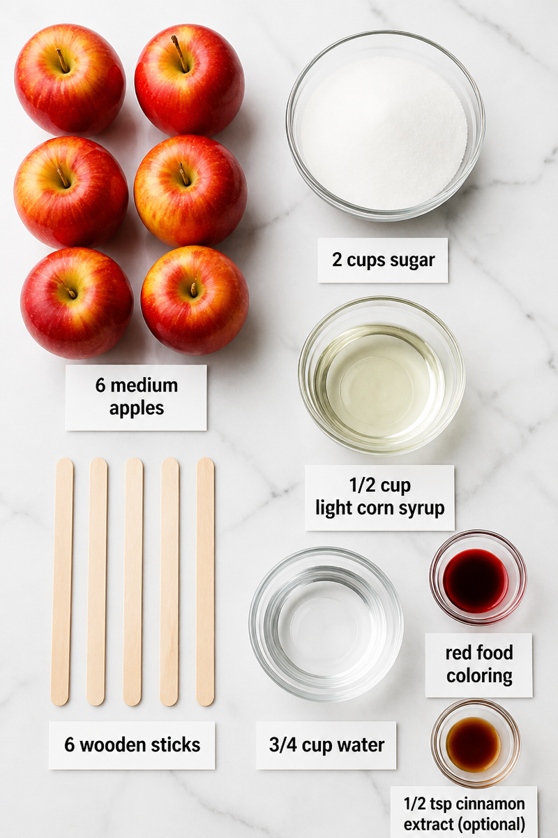Candy Apple Classic Red Caramel