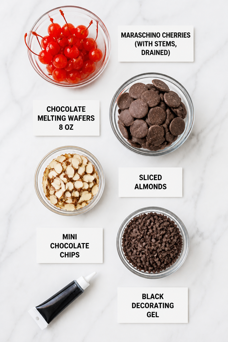 Chocolate Mice Cherry Candy Treat