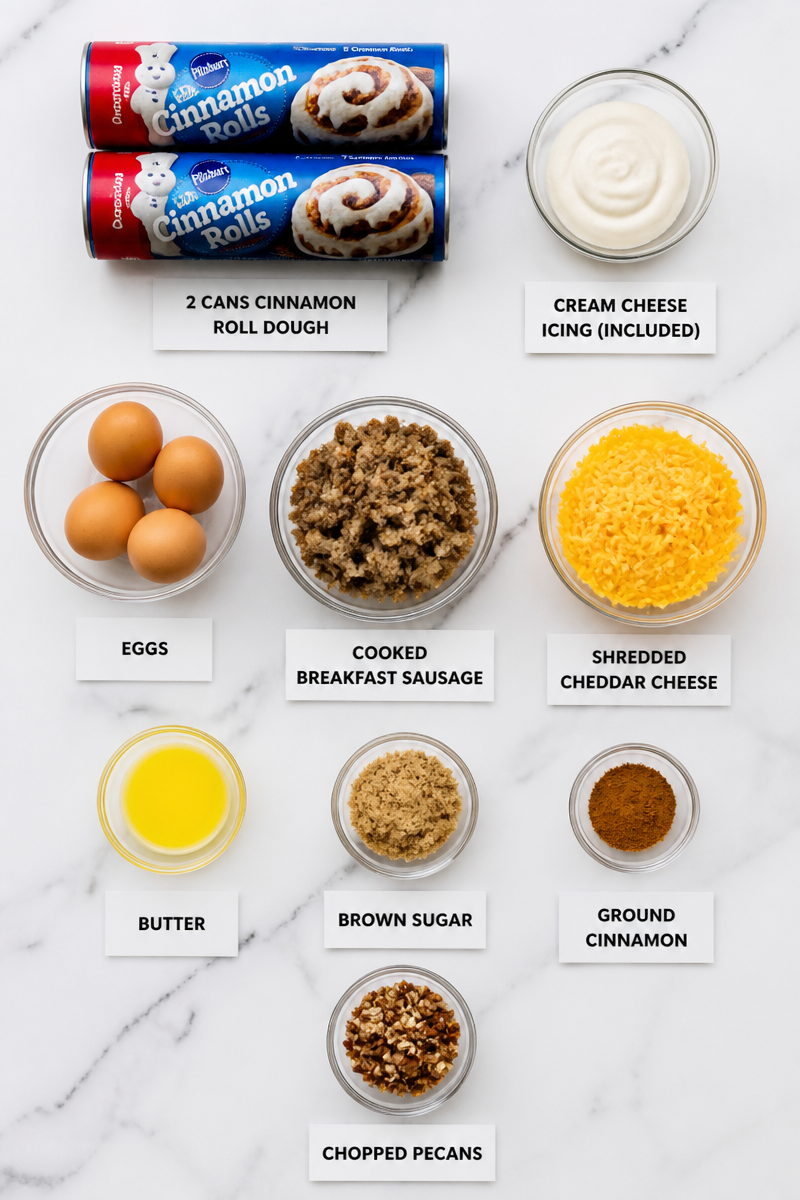 Cinnamon Bone Breakfast Crescent Roll