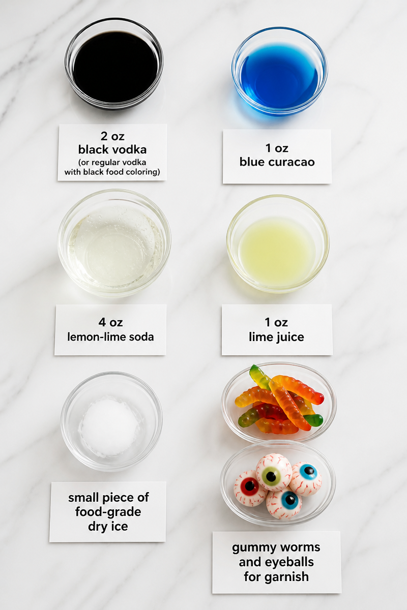 Bubbling Witch Brew Dry Ice Cocktail