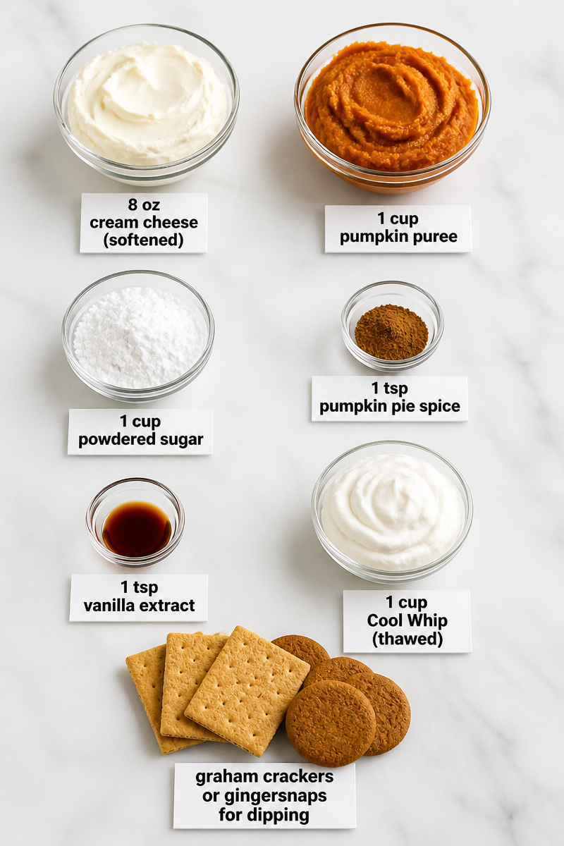 Pumpkin Pie Dip Graham Cracker