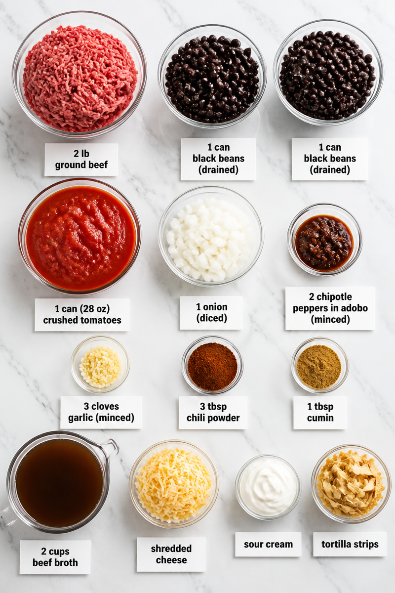 Bewitched Chili Smoky Black Bean