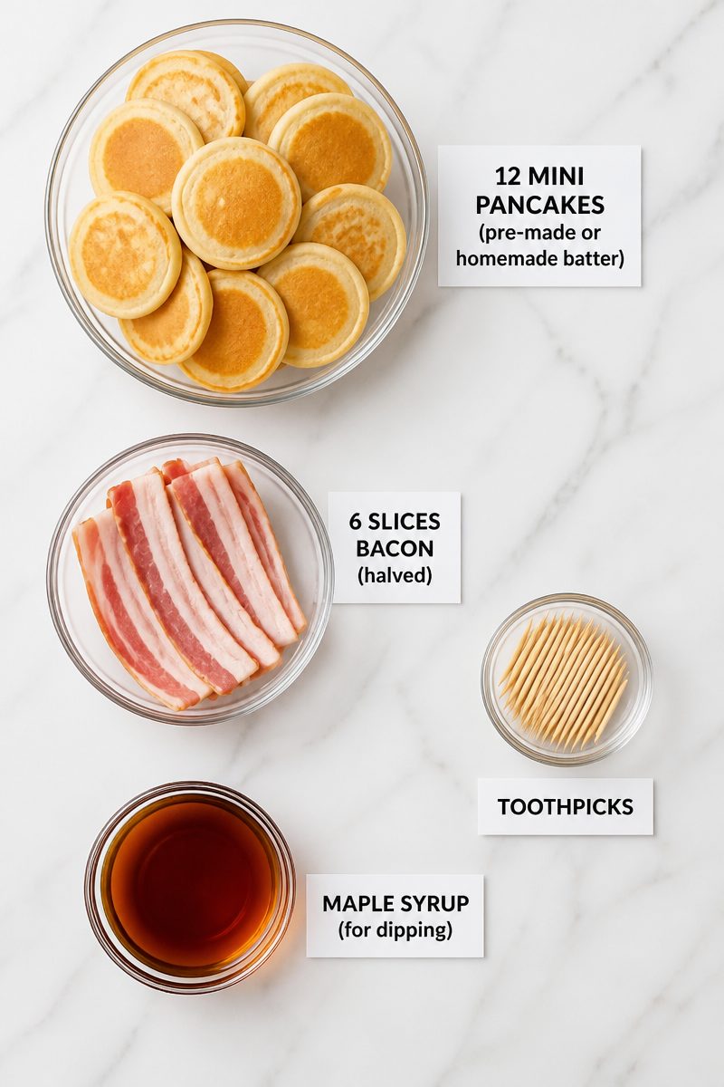 Bacon Wrapped Breakfast Pancake Stick 7 Bacon Wrapped Breakfast Pancake Stick