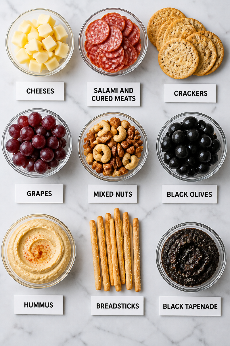 Halloween Charcuterie Spider Web Board