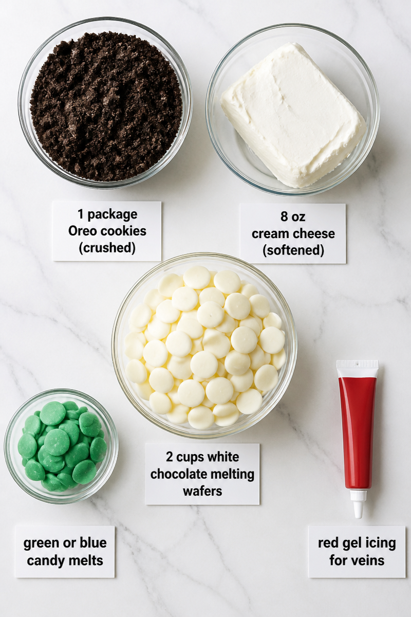 Oreo Ball Eyeball Halloween Truffle