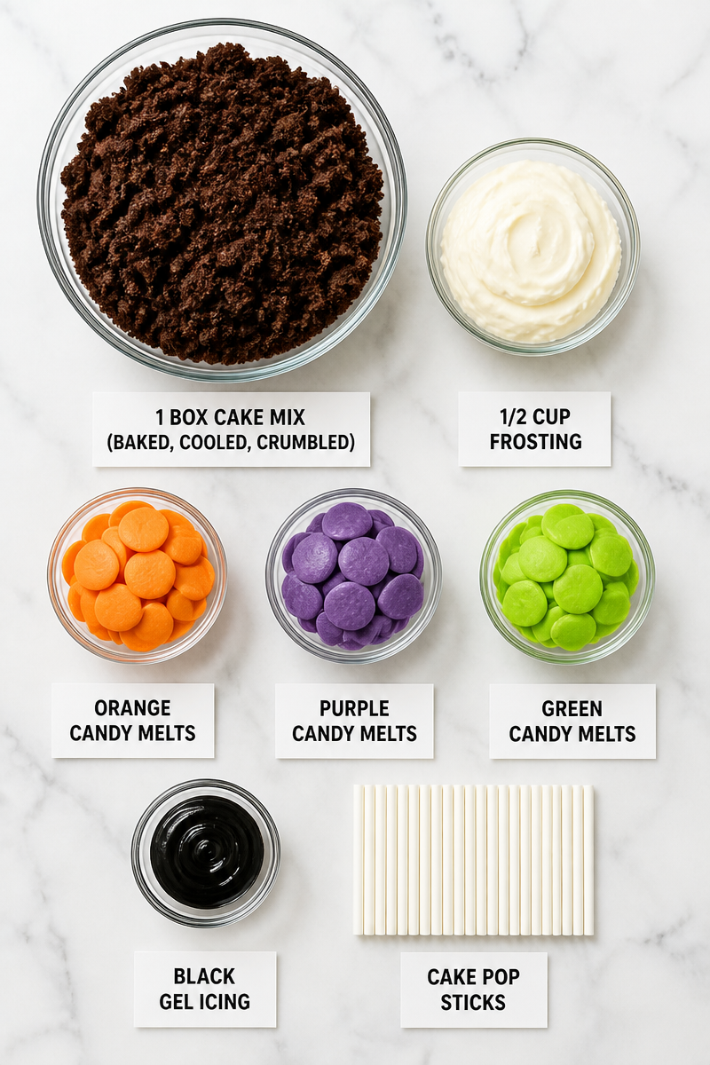 Halloween Monster Eye Cake Pop