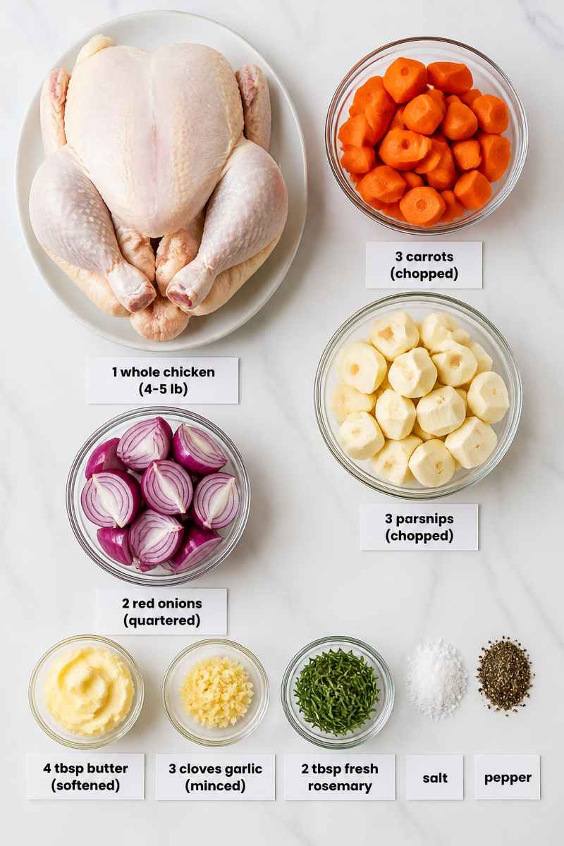 Herb Roasted Chicken Root Vegetable Pan 7 Herb Roasted Chicken Root Vegetable Pan
