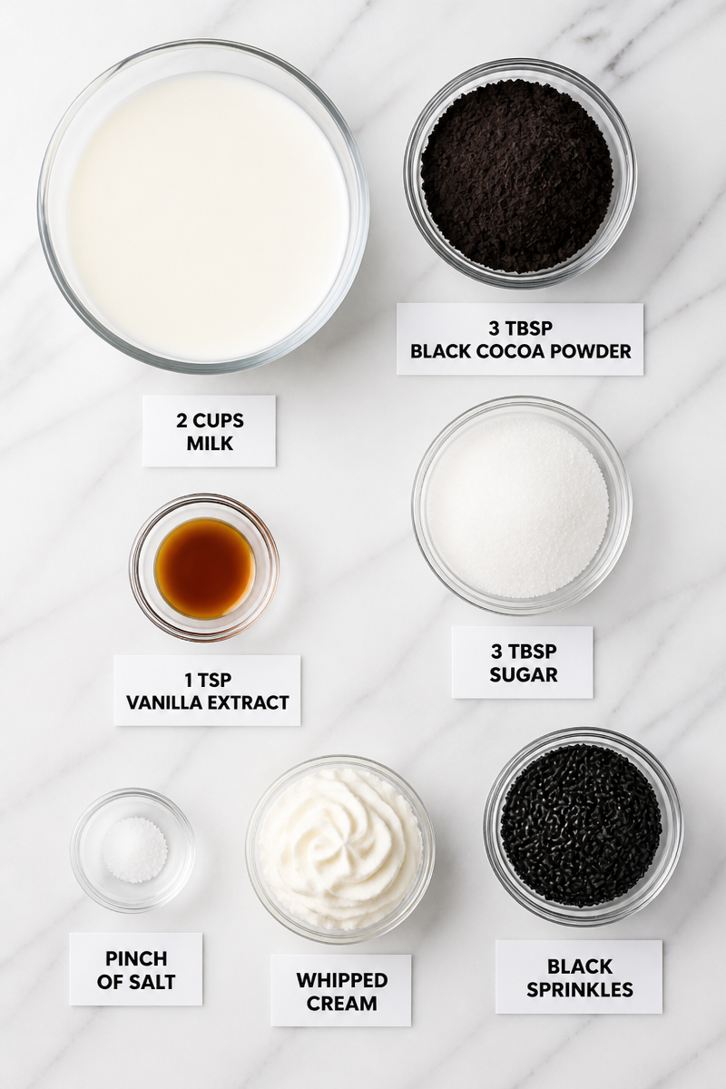 Dark Hot Cocoa Black Cocoa Powder