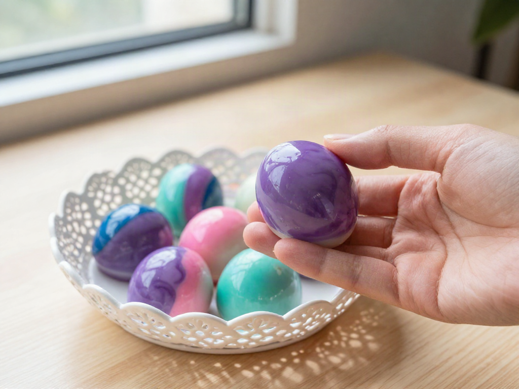 Swirling colors turn ordinary stones into tiny magical decorations for shelves, gardens, or imaginative play. Keep this idea for later. 9 Swirling colors turn ordinary stones into tiny magical decorations for shelves, gardens, or imaginative play. Keep this idea for later.
