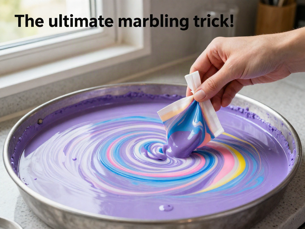 Marbling trick creates mesmerizing swirling patterns that turn ordinary crafts into colorful masterpieces ✨ Save this project! 9 Marbling trick creates mesmerizing swirling patterns that turn ordinary crafts into colorful masterpieces ✨ Save this project!