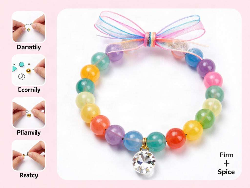 A mix of colorful pony beads and a crystal pendant creates a cheerful rainbow suncatcher that brightens any sunny window. 7 A mix of colorful pony beads and a crystal pendant creates a cheerful rainbow suncatcher that brightens any sunny window.