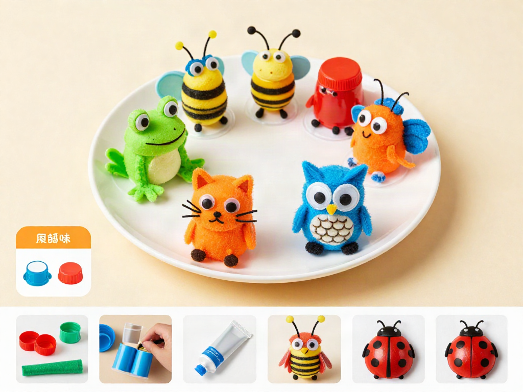 Empty blister packs become adorable little animals with simple craft supplies and a bit of creativity for a fun recycling project. 7 Empty blister packs become adorable little animals with simple craft supplies and a bit of creativity for a fun recycling project.
