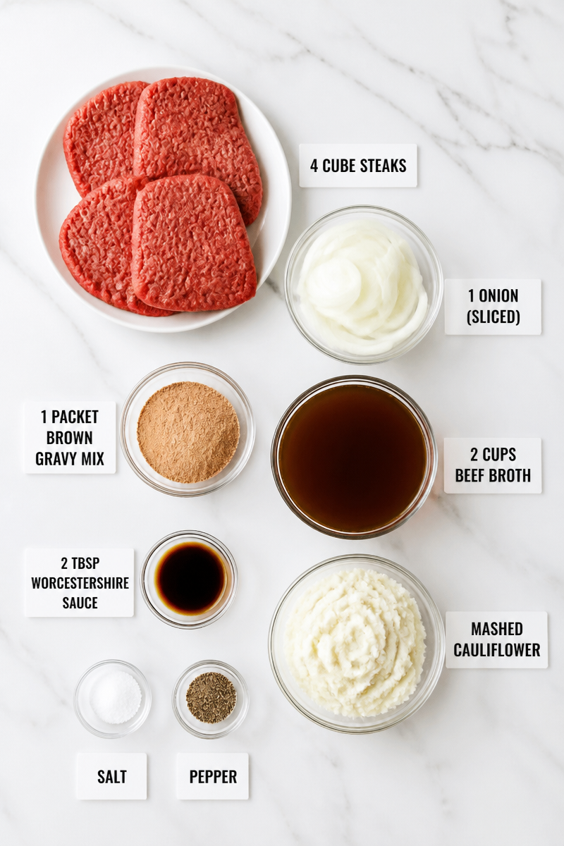 Cube Steak Gravy Slow Cooker Tender