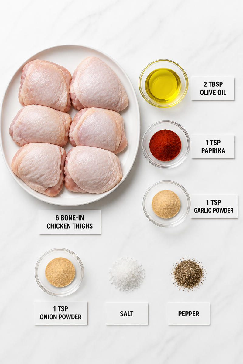 Air Fryer Crispy High Protein Thigh
