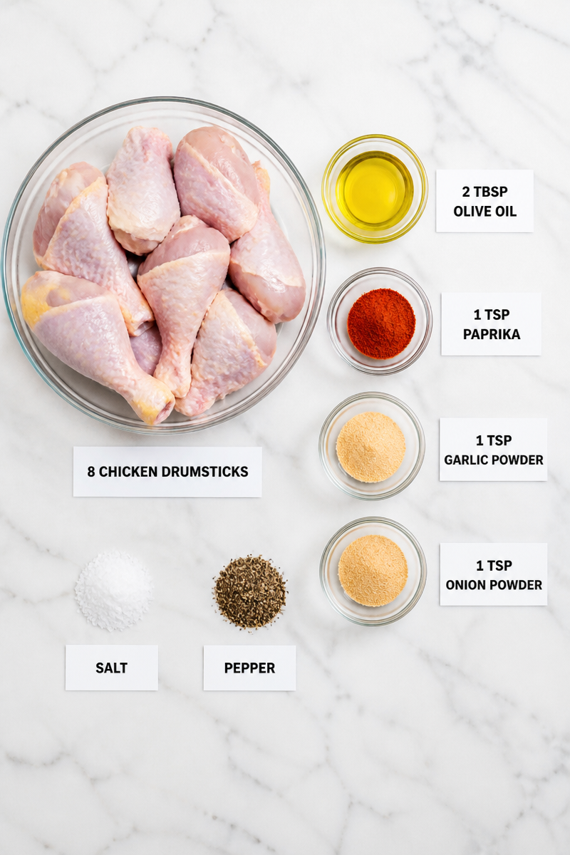 Air Fryer Seasoned Chicken Drumstick Quick