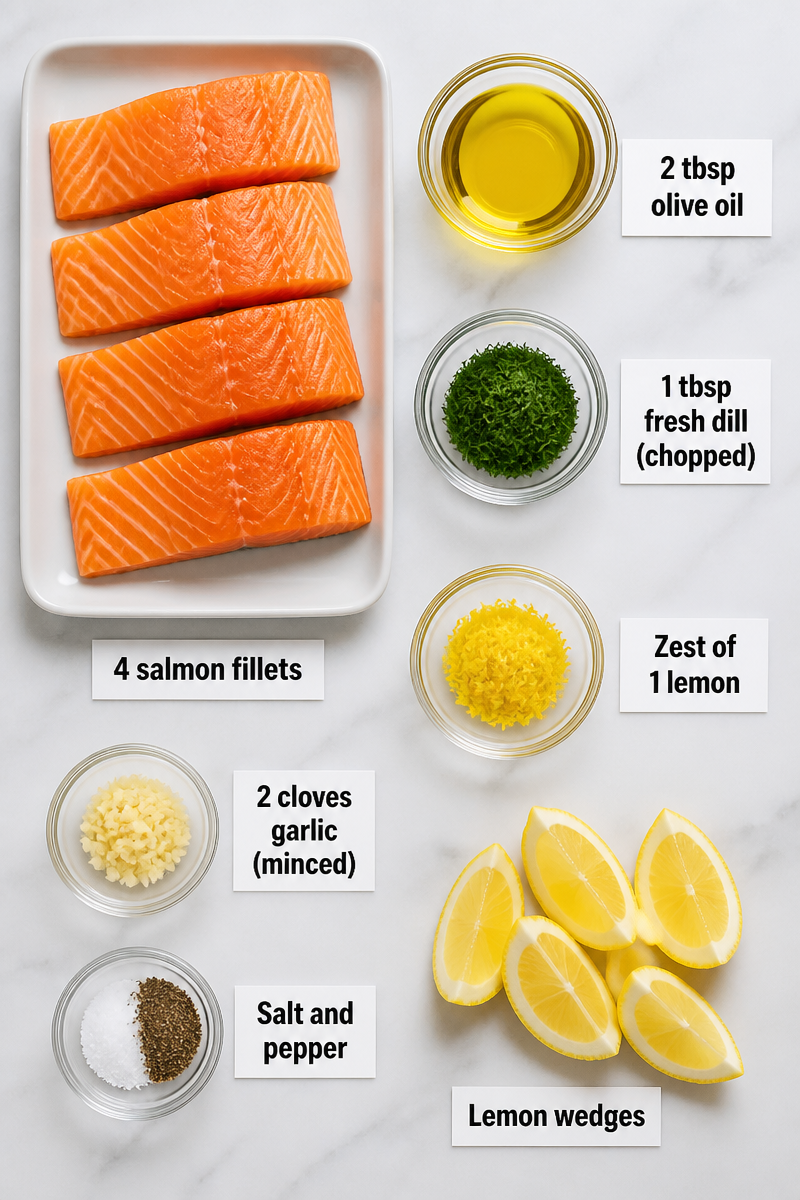 Air Fryer Salmon Lemon Dill Crust