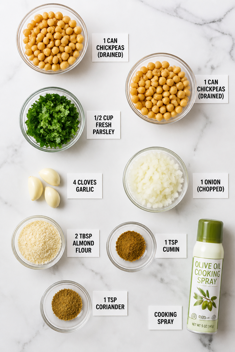 Air Fryer Falafel Paleo Chickpea Bite