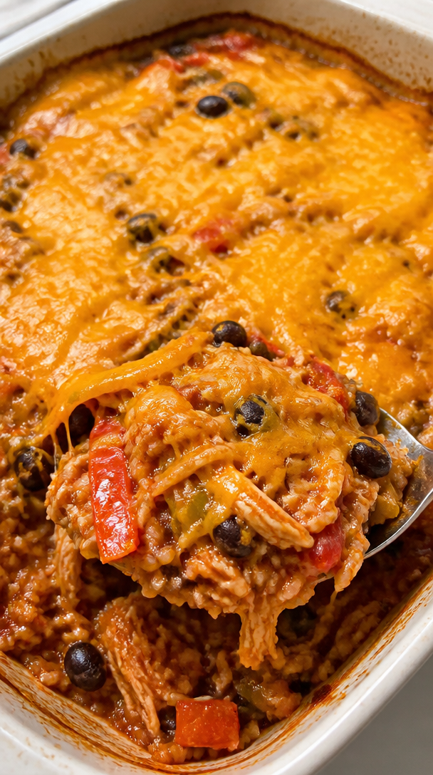 Chicken Fajita Casserole
