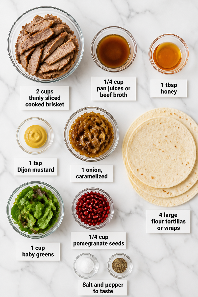 Rosh Hashanah Brisket Sandwich Wrap Rosh Hashanah Brisket Sandwich Wrap