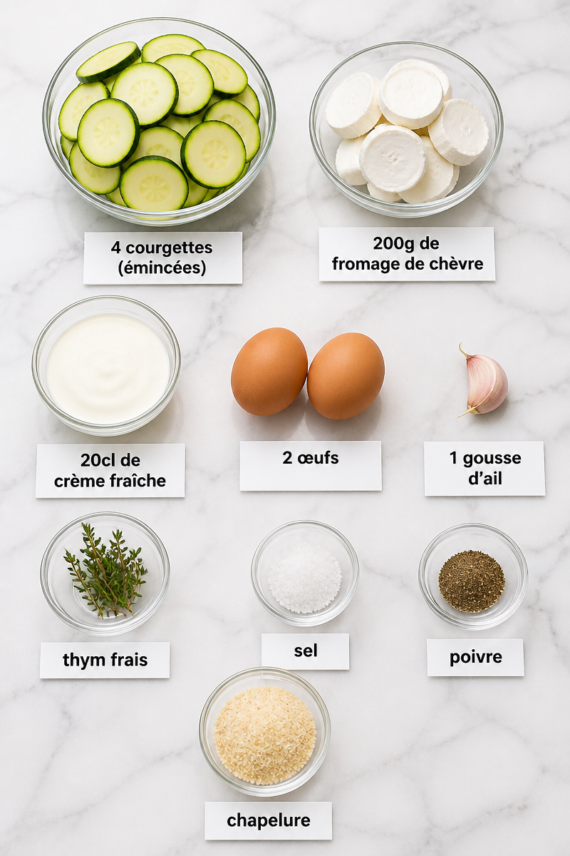 Gratin De Courgette Chèvre Gourmand Facile