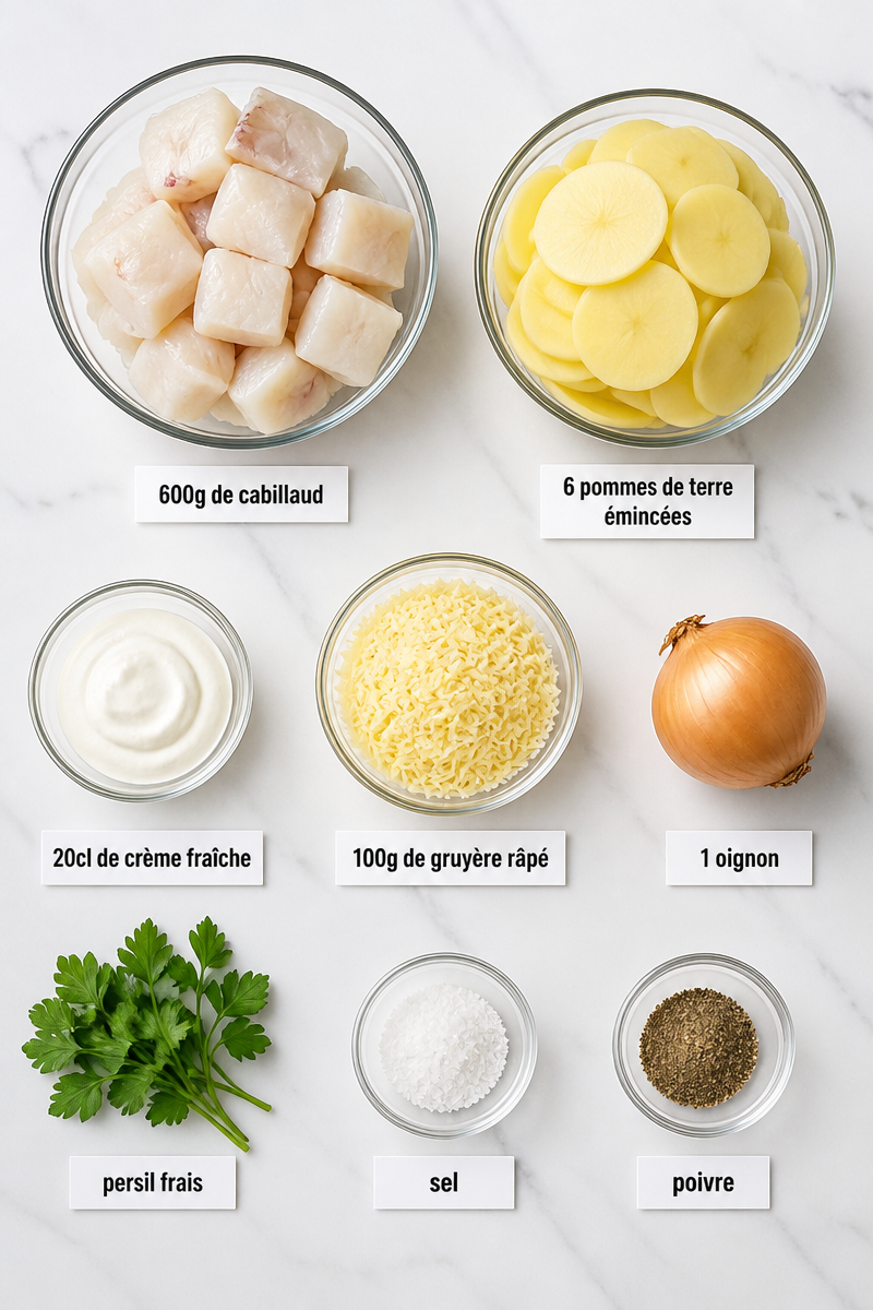 Gratin Poisson Pomme De Terre Crème