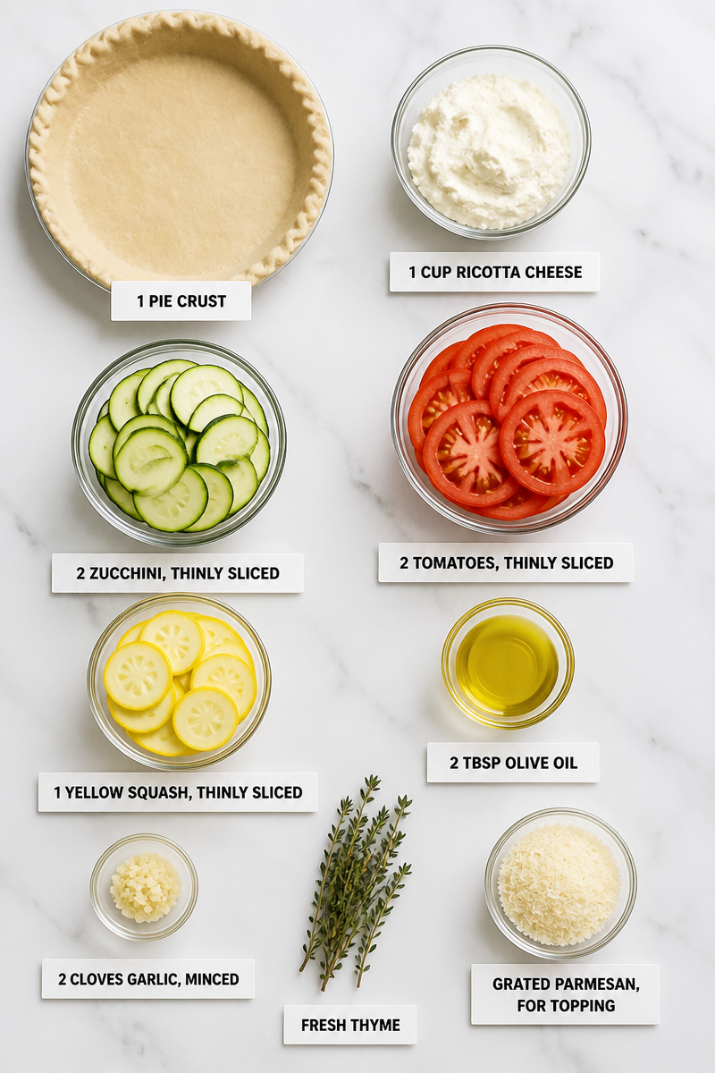 National Farmers Day Vegetable Tart