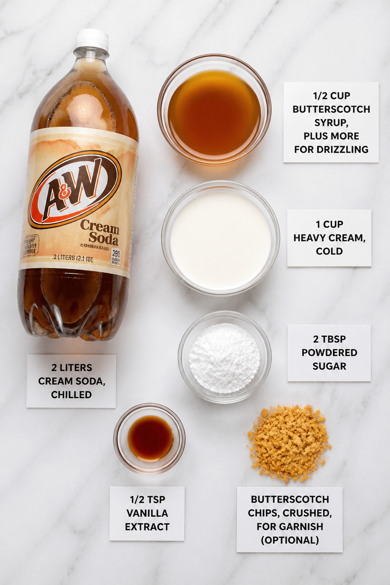 Spooky Halloween Butterbeer Copycat Drink