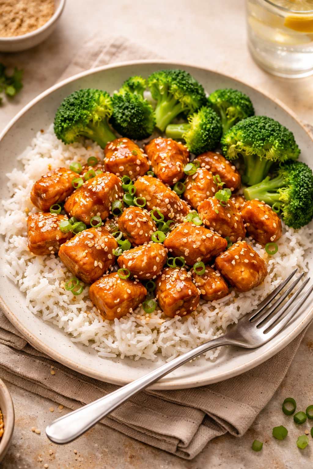 Healthy Sesame Chicken