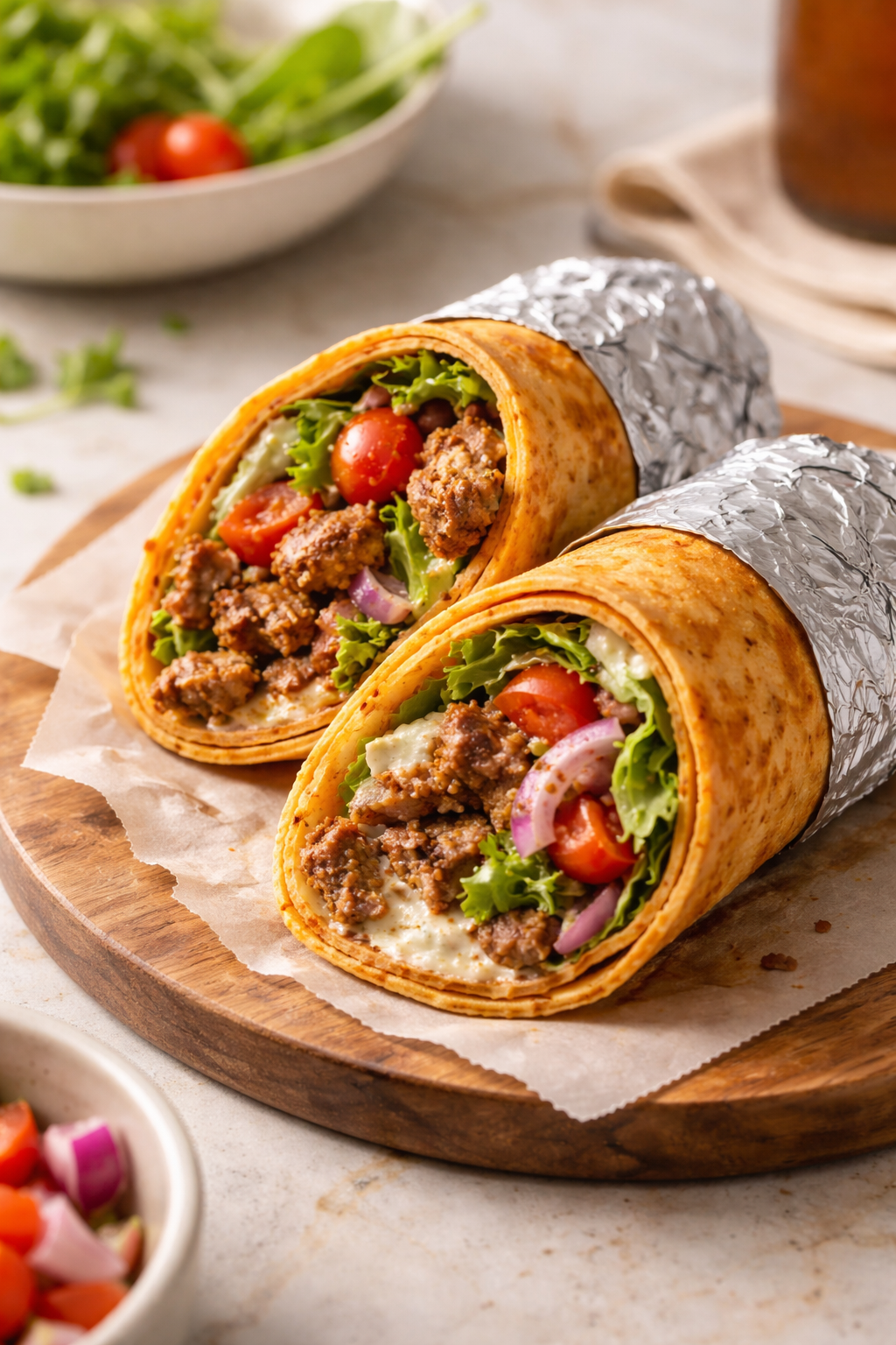 Low-Carb Gyro Wrap