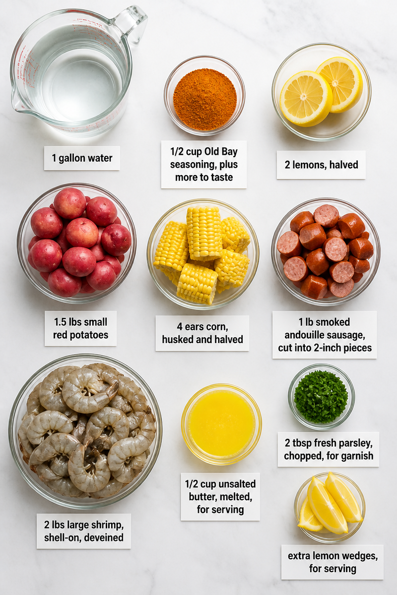 Southern-Style Shrimp and Sausage Boil