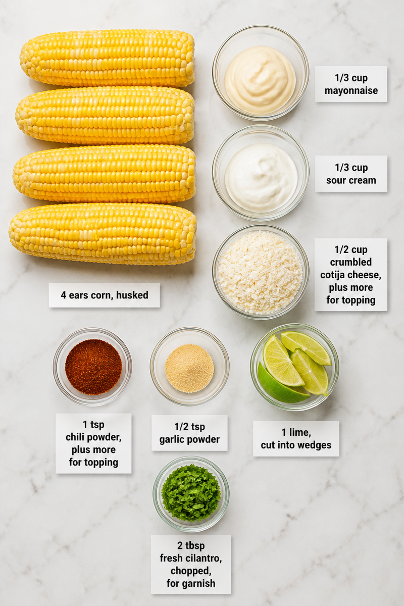 Grilled Mexican Street Corn Recipe