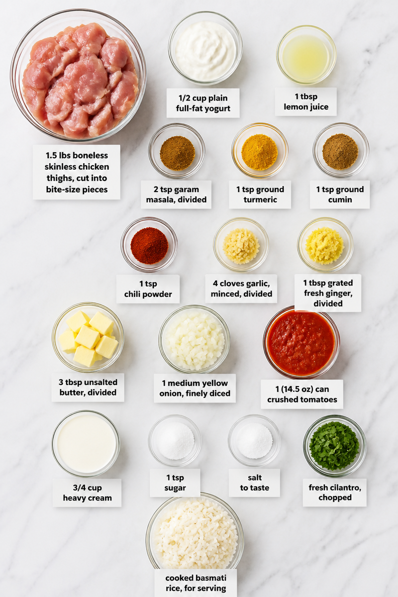Easy Indian Butter Chicken Recipe