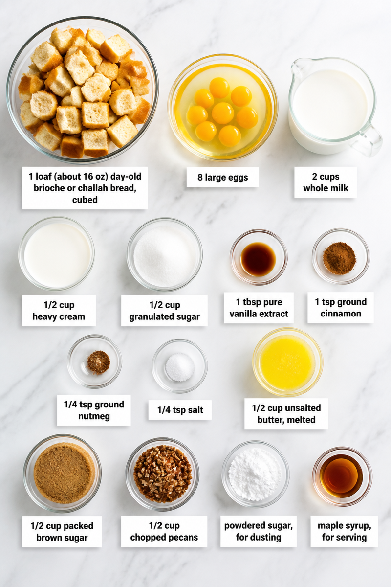 Overnight Christmas French Toast Casserole