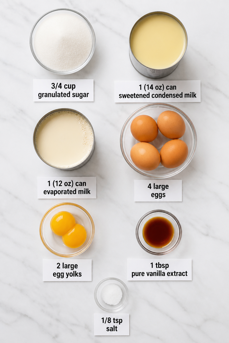 Classic Mexican Vanilla Flan Recipe