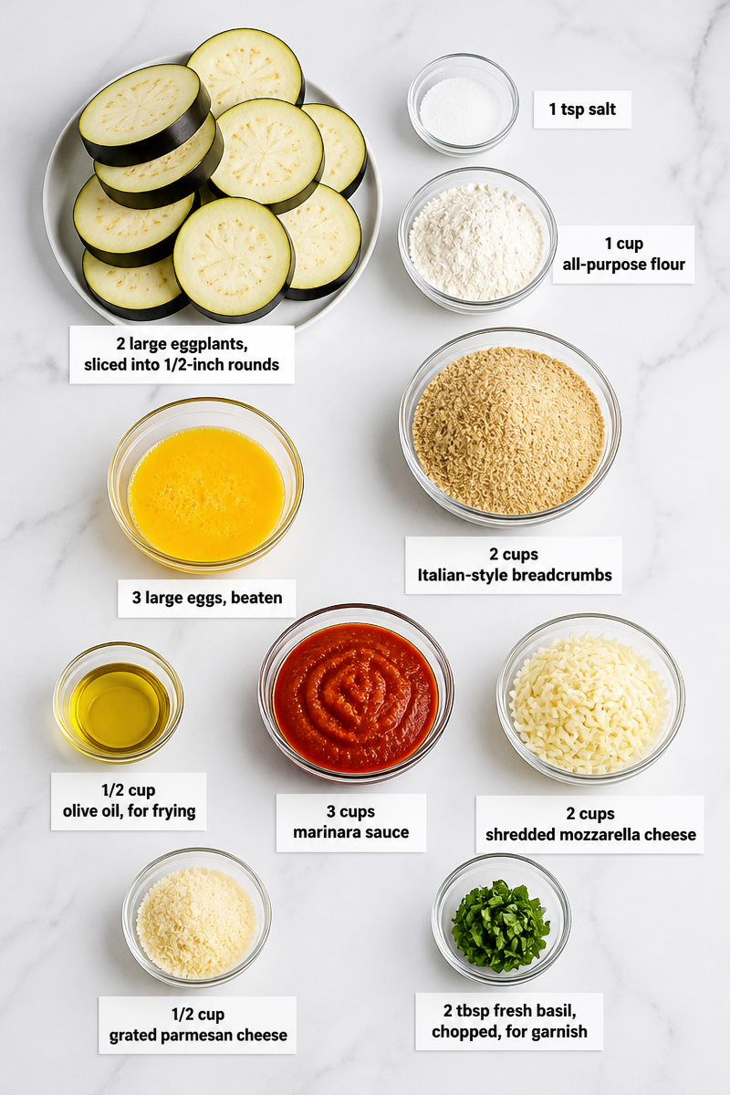 Classic Baked Eggplant Parmesan Recipe